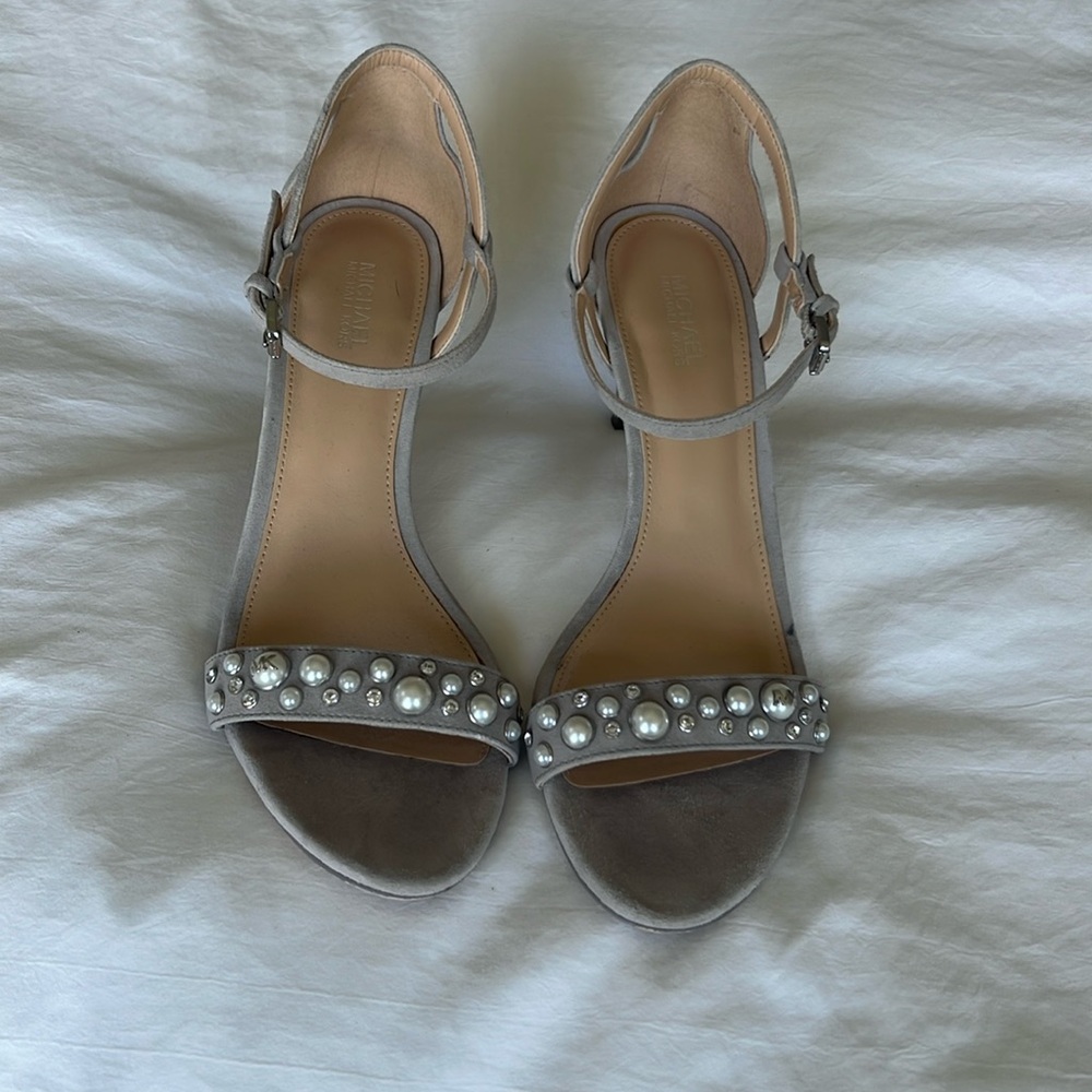 Michael Kors Pearl Sandals - Size 8